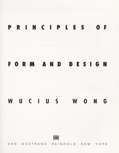 Principles of form and design