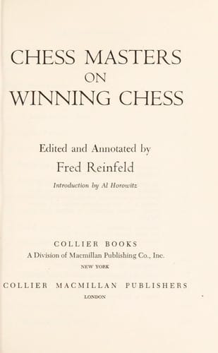 Chess masters on winning chess