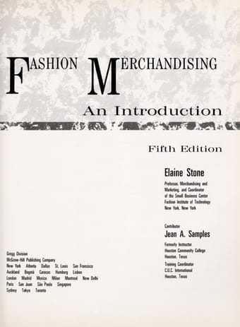 Fashion merchandising
