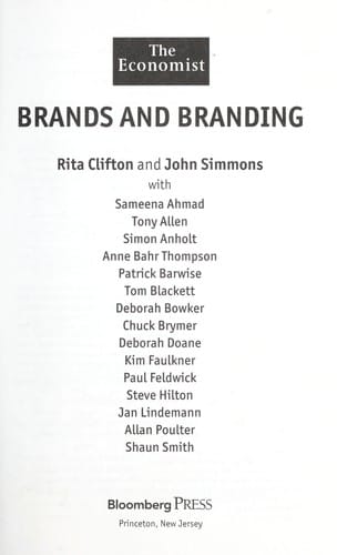 Brands and branding