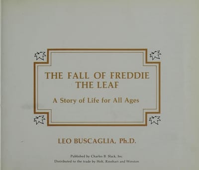 The Fall of Freddie the Leaf