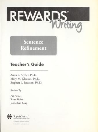 Rewards writing