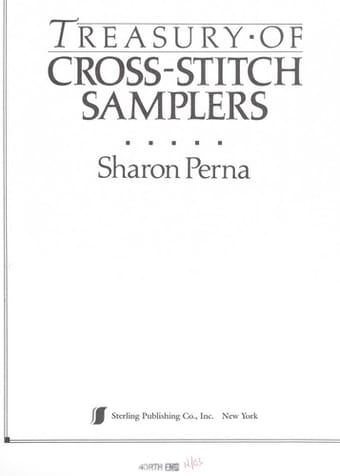 Treasury of cross-stitch samplers