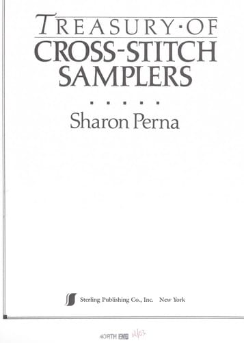 Treasury of cross-stitch samplers