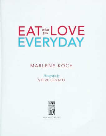 Eat what you love everyday