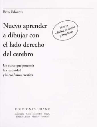 Nuevo aprender a dibujar con el lado derecho del cerebro