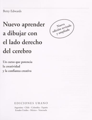 Nuevo aprender a dibujar con el lado derecho del cerebro