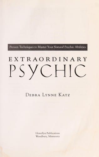 Extraordinary psychic
