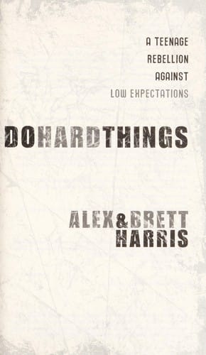 Do hard things