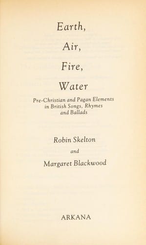 Earth, air, fire, water