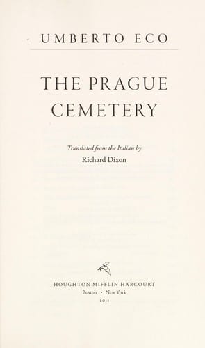 Il cimitero di Praga