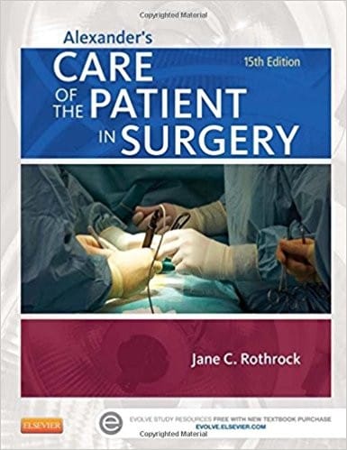 Alexander's care of the patient in surgery