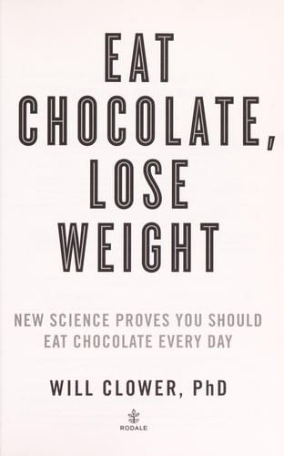 Eat chocolate, lose weight