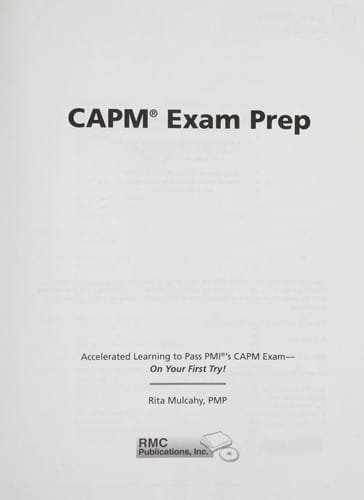 CAPM exam prep