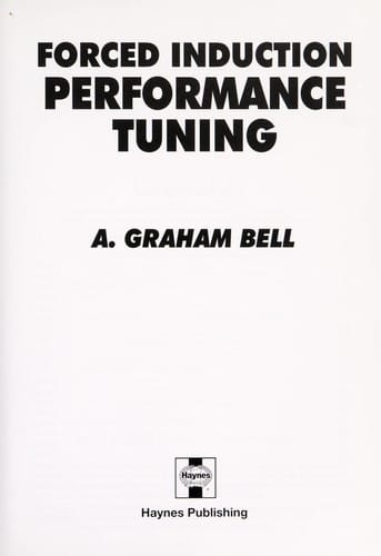 Forced induction performance tuning