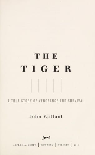 The tiger
