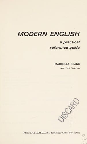 Modern English