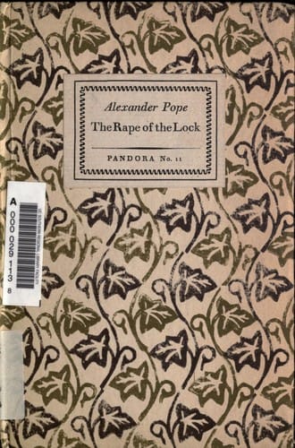 The Rape of the Lock