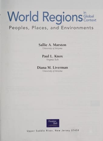 World regions in global context
