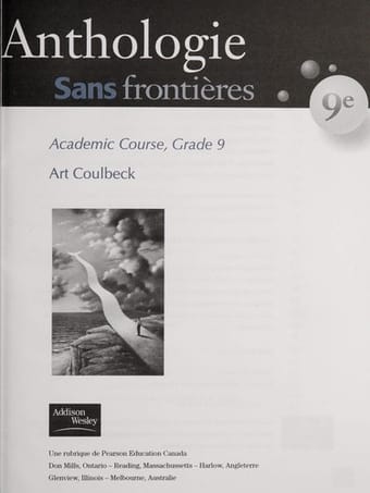 Sans frontières 9e