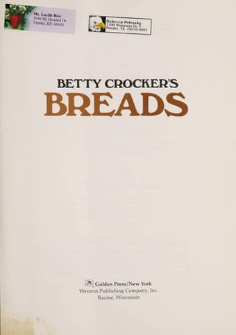 Betty Crocker's breads