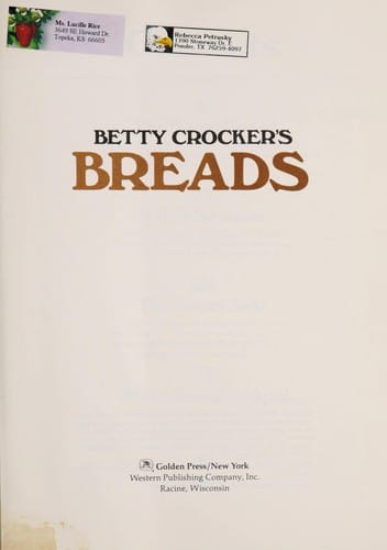 Betty Crocker's breads