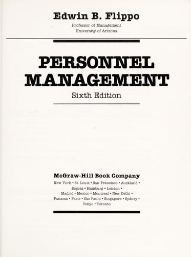 Personnel management