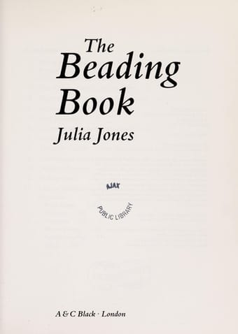 The beading book