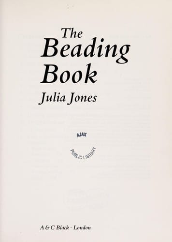 The beading book