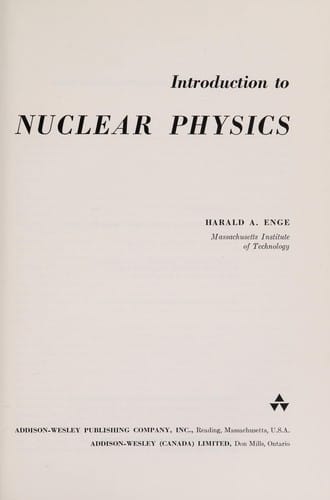 Introduction to nuclear physics