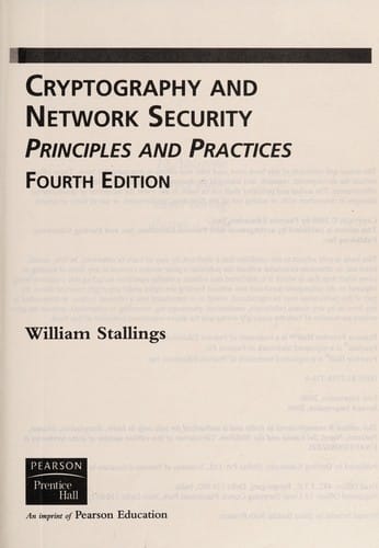 Cryptography and network security