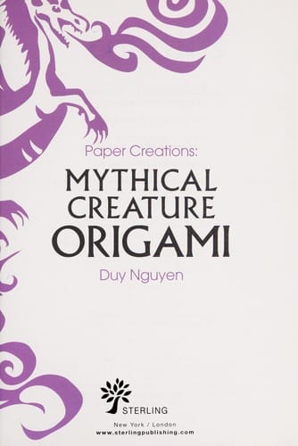 Mythical Creature Origami