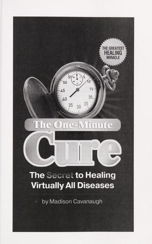 The one-minute cure