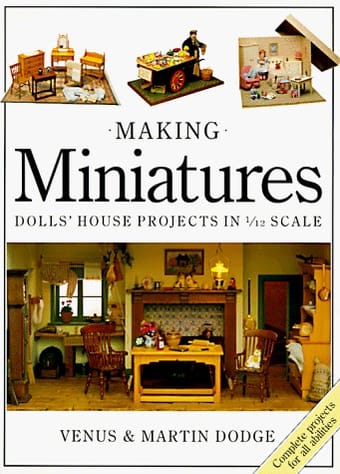 Making miniatures in 1/12 scale
