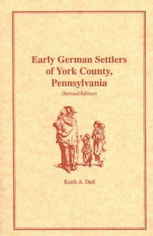 Early German settlers of York County, Pennsylvania