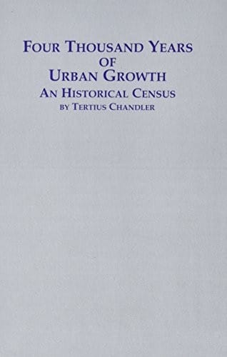 Four thousand years of urban growth