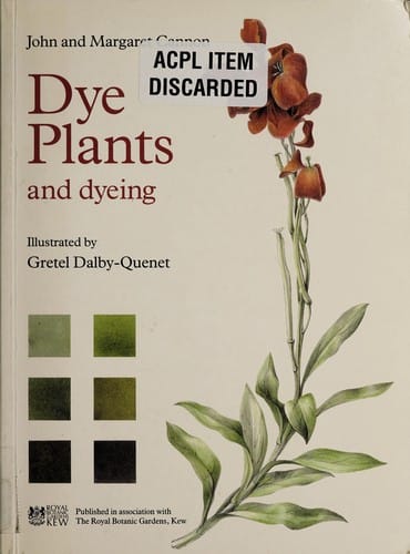 Dye Plants and Dyeing