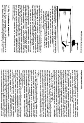 The Dobsonian telescope