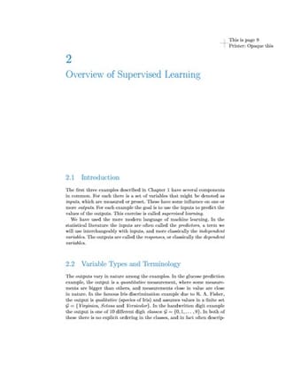 The Elements of Statistical Learning