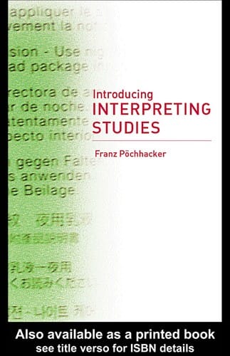 Introducing interpreting studies