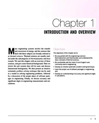 Introduction to thermodynamics and heat transfer