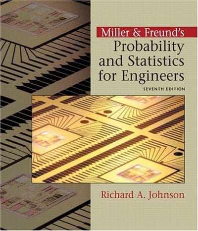 Miller and Freund's probability and statistics for engineers