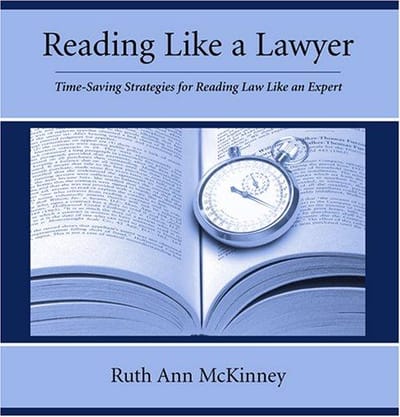 Reading Like A Lawyer