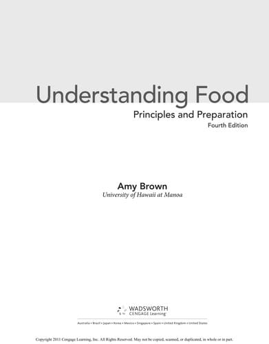 Understanding food