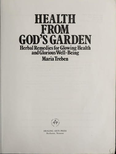 Heilkräuter aus dem Garten Gottes