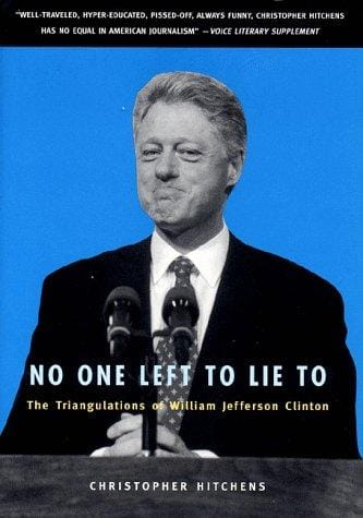 No one left to lie to