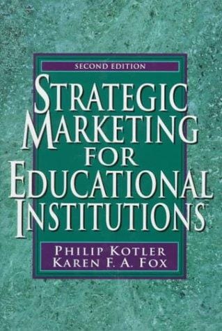 Strategic marketing for educational institutions
