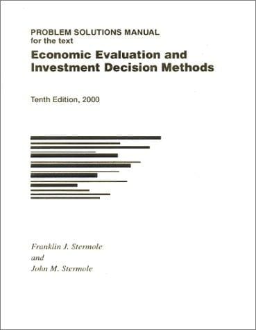 Economic evaluation and investment decision methods