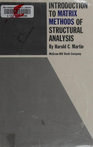 Introduction to matrix methods of structural analysis