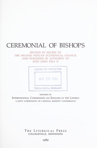 Ceremonial of Bishops